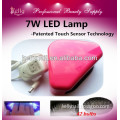 Led UV Nail Lamp 7W pink cable led nail lamp